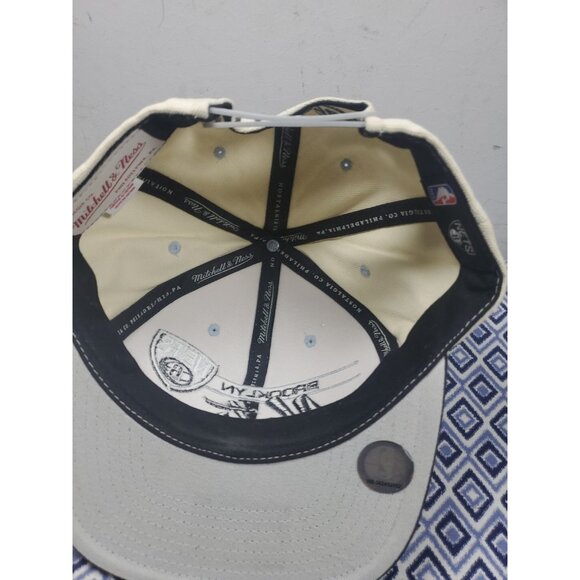 Mitchell & Ness NBA Brooklyn Nets Snapback Hat Cap - Picture 9 of 16